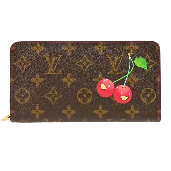 Louis Vuitton Handbags - Louis Vuitton Monogram Cherry Porte Monnaie Zip Wallet M95006 TH0025 134332